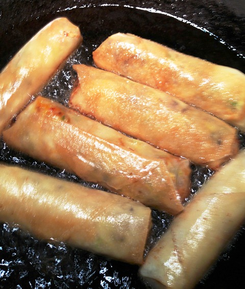 SpringRollFrying
