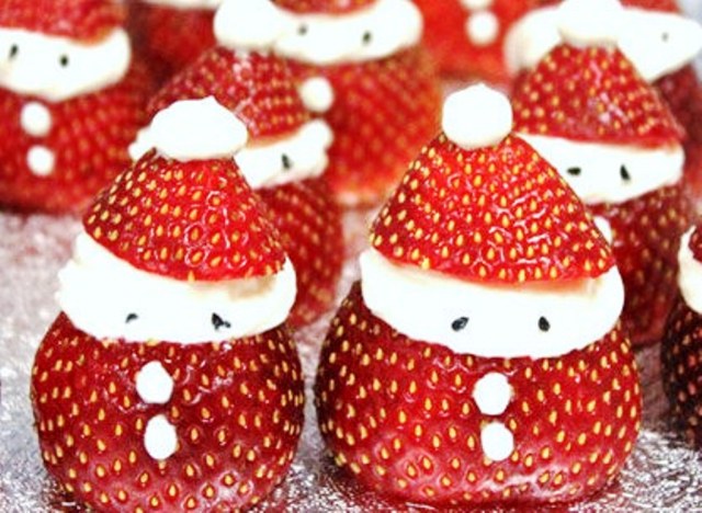 Strawberry Santas