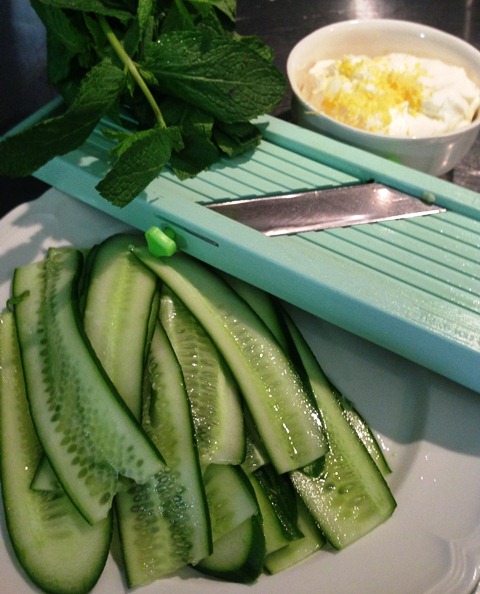 tzatziki canape ingredients