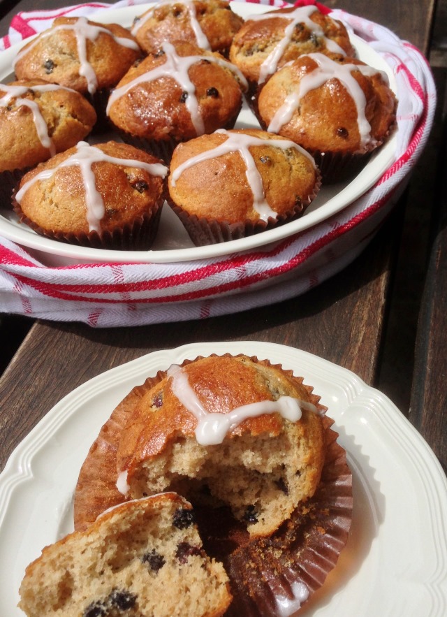 Hotcrossmuffinplatte