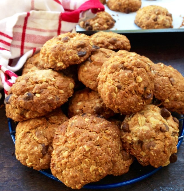 Oaty Choc Chip Cookies