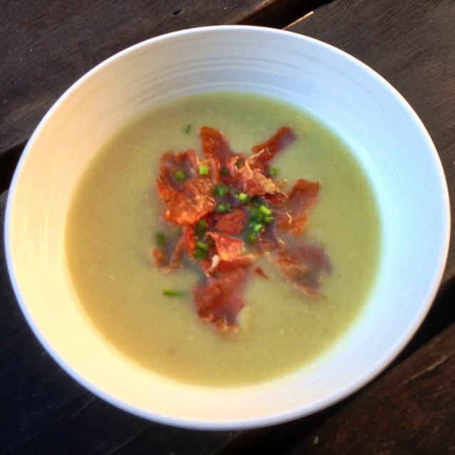 Cauliflower, Potato and Leek Soup