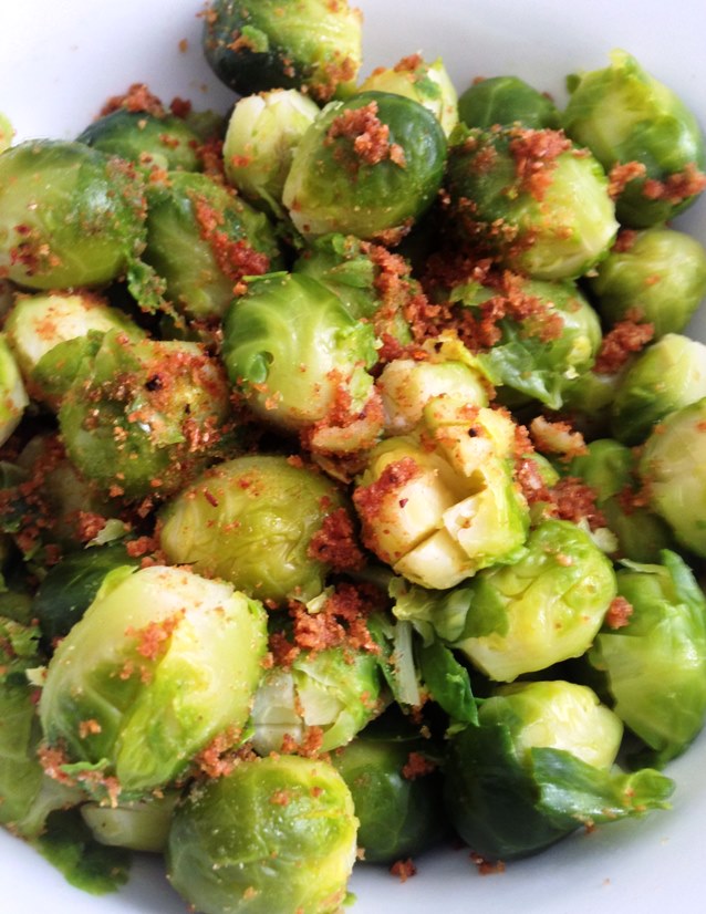 Brussels Sprouts With Toasted Breadcrumbs
