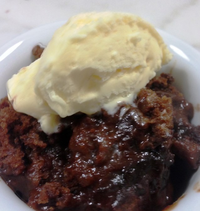 Chocolate Self Saucing Pudding