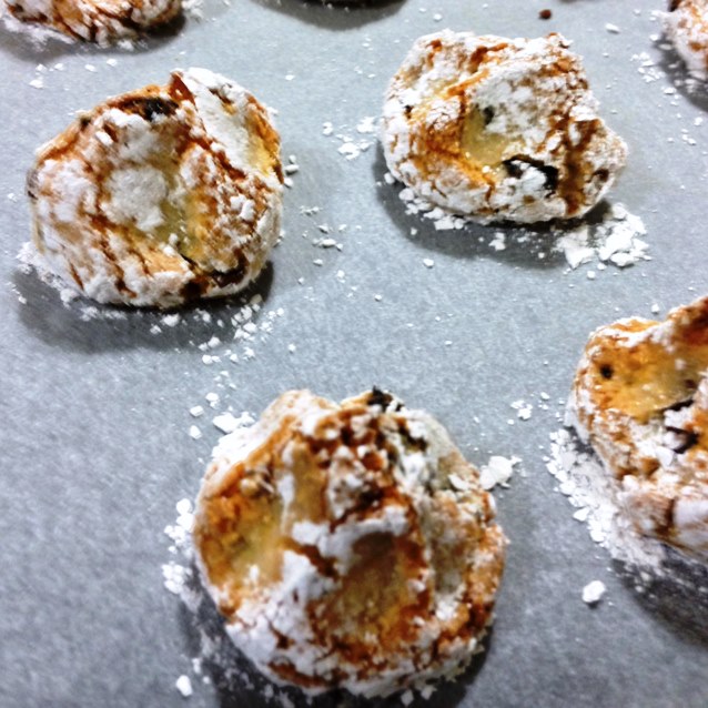 Sour Cherry Amaretti Tray