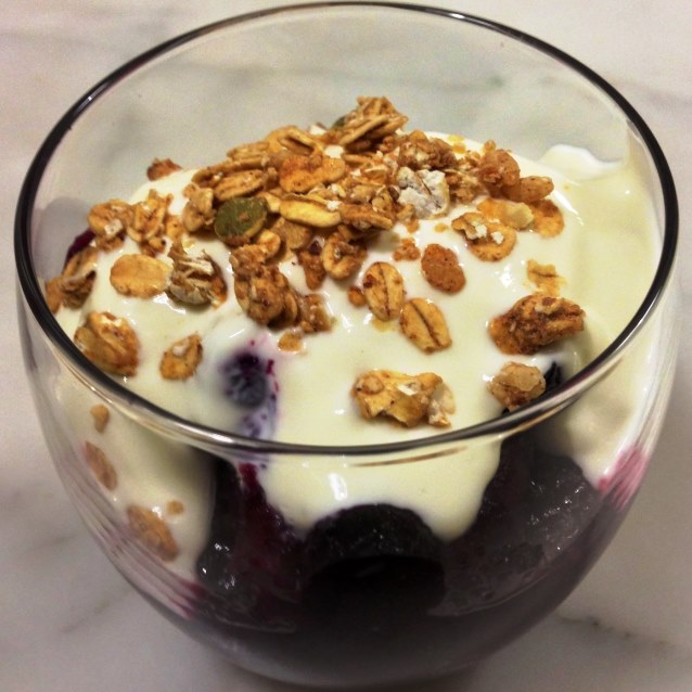 Blueberry and Apple Breakfast Compote