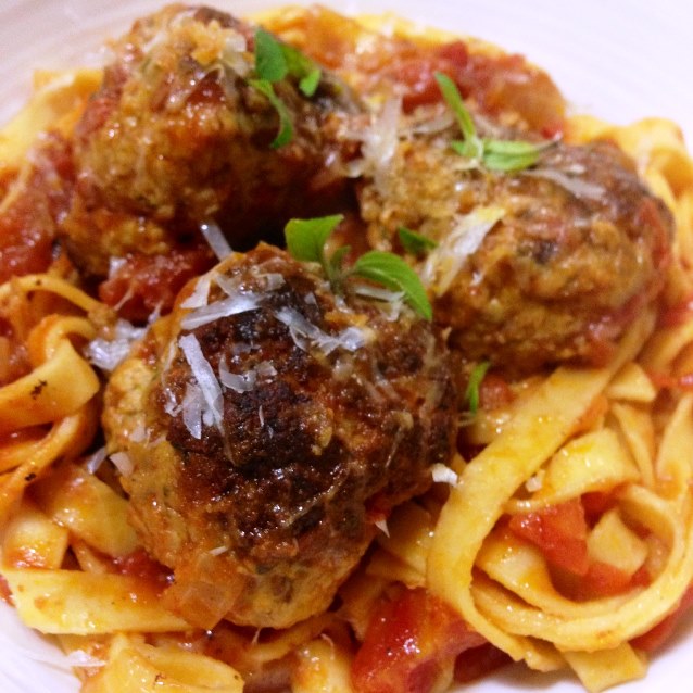 Italian Meatballs With Ricotta and Parmesan