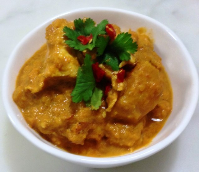 Butter Chicken With A Difference