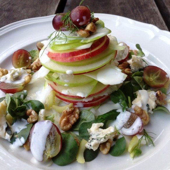 The 5-2 Challenge. A Feast For Your Eyes. Deconstructed and Stacked Waldorf Salad with A Lemon and Honey Yoghurt Dressing. | The Paddington Foodie The 5-2 Challenge. A Feast For Your Eyes. Deconstructed and Stacked Waldorf Salad with A Lemon and Honey Yoghurt Dressing. | The Paddington Foodie