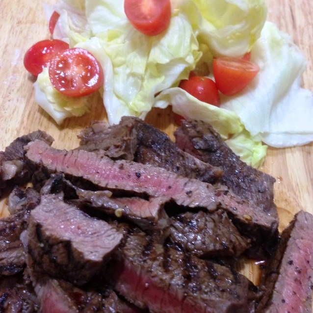 Marinated and Griddled Rump Steak