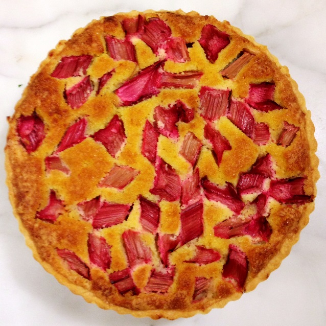 Rhubarb Frangipane