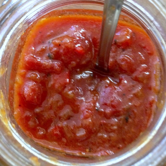 Tomato Chilli Jam Jar