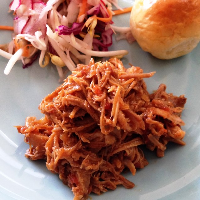 Pulled Pork And Asian Slaw