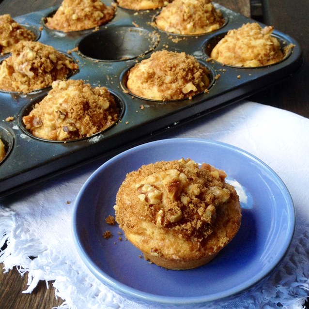 Apple and Walnut Muffins