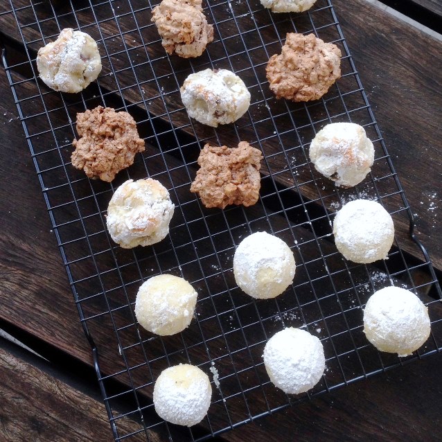 Rosa's Shortbread, Brutti Ma Buoni and Sour Cherry Amaretti