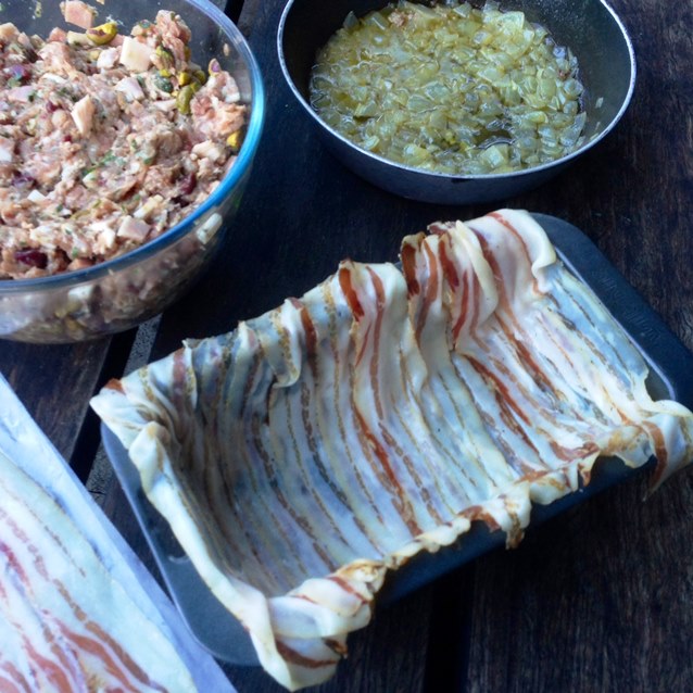 Rustic Farmhouse Terrine With Streaky Pancetta