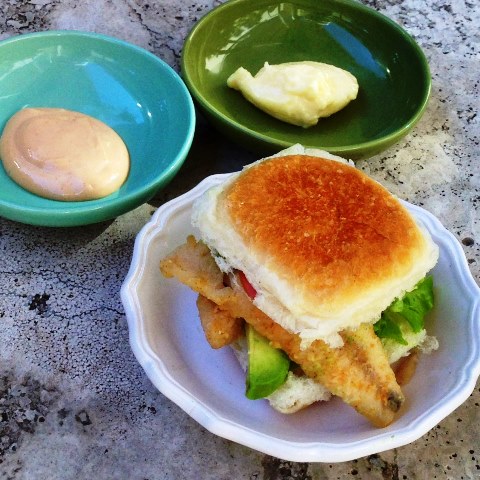 Flathead Burgers With Home Made Cocktail Sauce