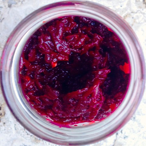 Spicy Beetroot Relish