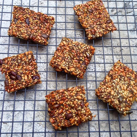 Sweet And Salty Five Seeds Crackers