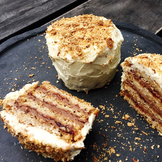 Little Anzac Ripple Cake