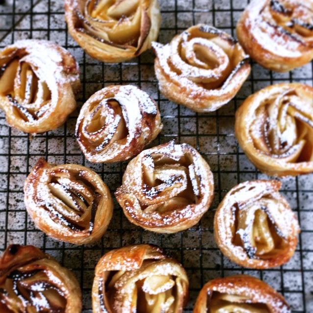 Apple Rose Tartlets