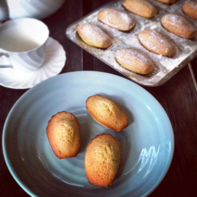 Madeleines Browned Butter and Lime