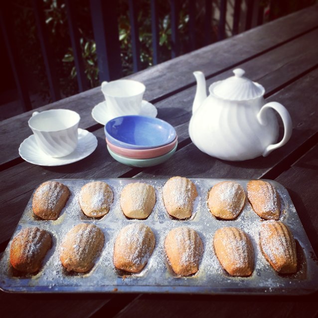 Madeleines With Browned Butter and Lime