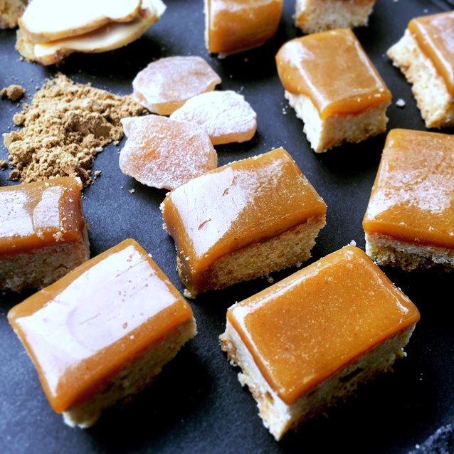 Ginger Crunch Slice
