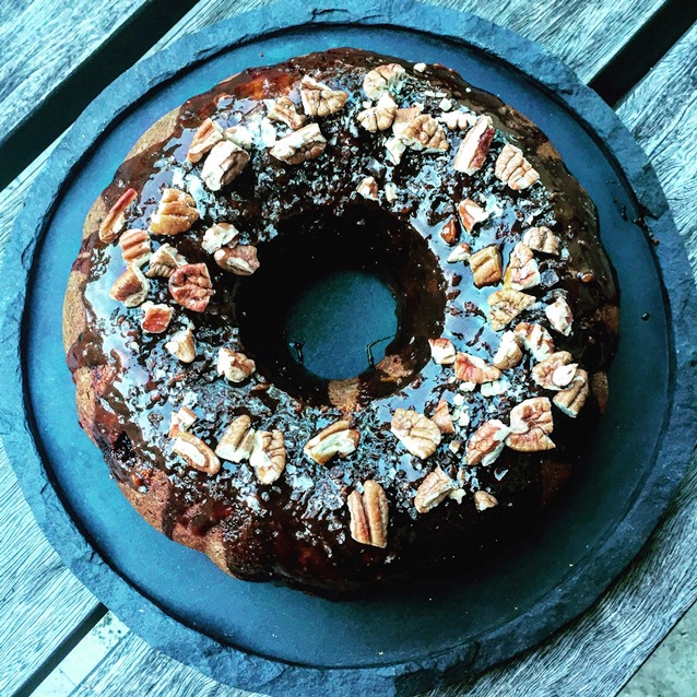 Sticky Date Bundt Cake With A Salted Burnt Butter Caramel Glaze
