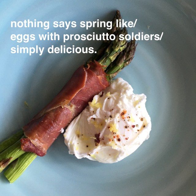 Eggs and Prosciutto Soldiers
